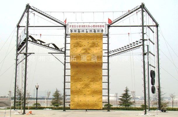 七面體高空拓展訓練架-高空拓展器材-高空拓展器械